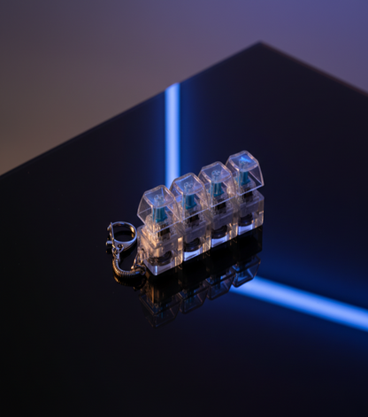 SLEVAA Crystal Switch – Işıklı Mekanik Anahtarlık