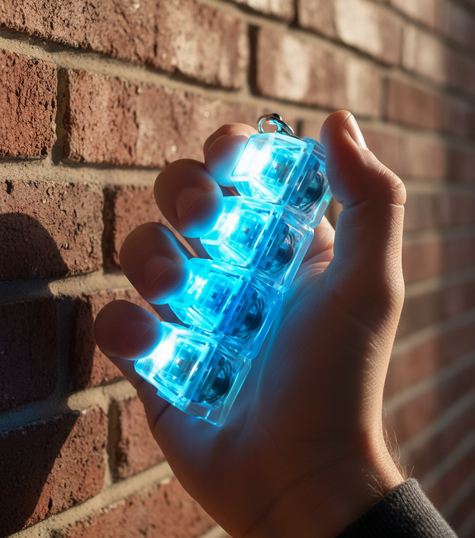 SLEVAA Crystal Switch – Işıklı Mekanik Anahtarlık